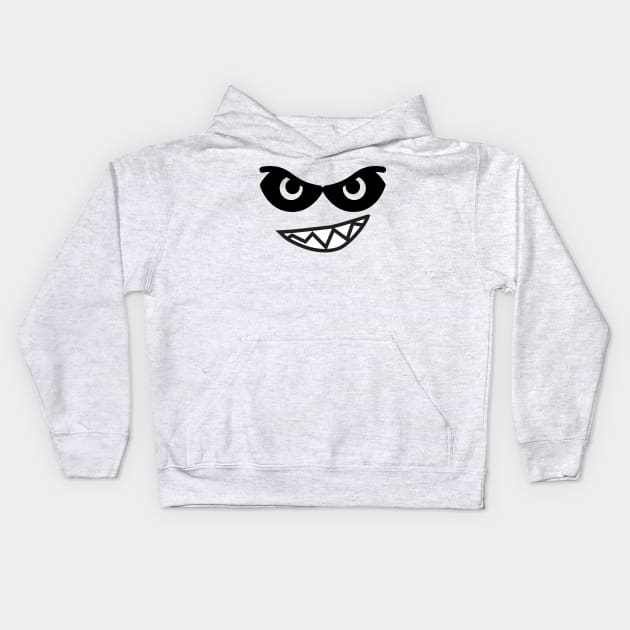 Gritted Teeth Kids Hoodie by Serene Twilight